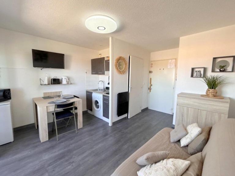 Studio Cosy A Deux Pas De La Mer 2Lamp36 Le Barcarès Εξωτερικό φωτογραφία